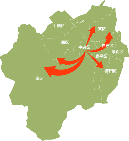 配達エリア